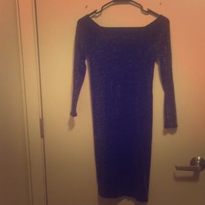 Bebe Sparkly Black dress